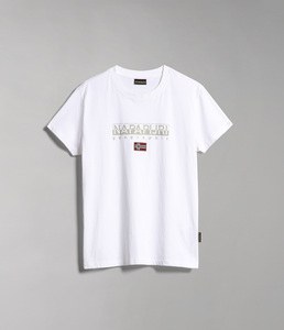 NAPAPIJRI NP0A4GDQ - S-Ayas Short Sleeve T-shirt Bright White