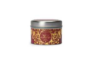 Inside Out LT53503 - Victorian Tinbox Pepper & Sandalwood Spice scented candle Metal