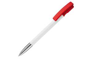TopPoint LT80804 - Nash ball pen metal tip hardcolour White / Red