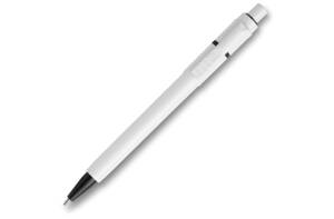 TopPoint LT80906 - Ball pen Baron hardcolour (RX210 refill) White / Black