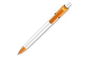 TopPoint LT80909 - Ball pen Ducal Colour hardcolour White / Orange