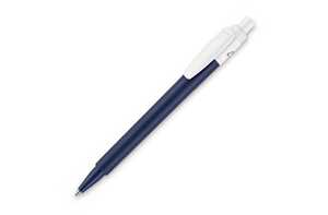 TopPoint LT80912 - Ball pen Baron 03 colour recycled hardcolour Dark Blue / White