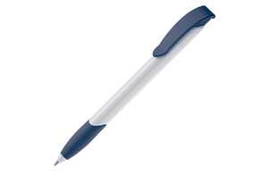 TopPoint LT87100 - Apollo ball pen hardcolour WHITE / DARK BLUE