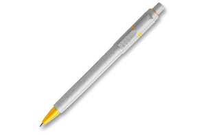 TopPoint LT87410 - Ball pen Baron Stone hardcolour Grey/ Yellow