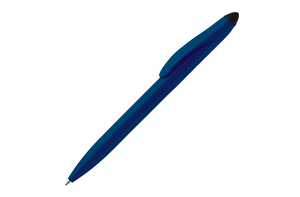 TopPoint LT87694 - Ball pen Touchy stylus hardcolour DARK BLUE / BLACK