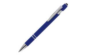 TopPoint LT87782 - Ballpen Paris Metal Rubberised Blue