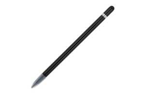 TopEarth LT91599 - Long-life aluminum pencil with eraser Black