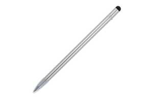 TopEarth LT91599 - Long-life aluminum pencil with eraser Silver