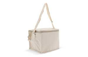 TopEarth LT95264 - Cooler bag 100% cotton outside square 22x18x18cm Ecru