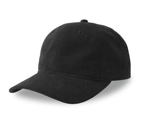 ATLANTIS HEADWEAR AT242 - Recycled Corduroy cap Black