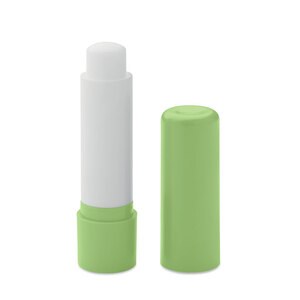 GiftRetail MO6943 - VEGAN GLOSS Vegan lip balm in recycled ABS Lime