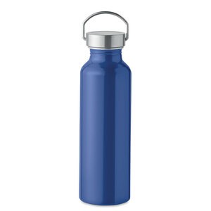 GiftRetail MO6975 - ALBO Recycled aluminium bottle 500ml Blue