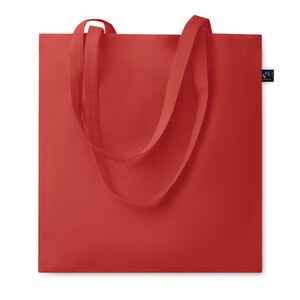 GiftRetail MO2098 - OSOLE COLOUR Fairtrade shopping bag140gr/m² Red