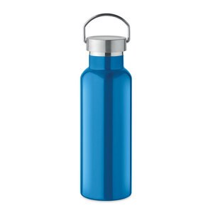 GiftRetail MO2107 - FLORENCE Double wall bottle 500 ml Turquoise