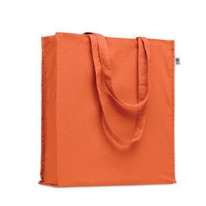 GiftRetail MO2197 - BENTE COLOUR Organic cotton shopping bag Orange