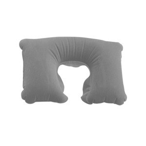 EgotierPro 38045 - Classic Inflatable Travel Pillow, Two Colors PLANE Grey