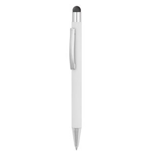 EgotierPro 39049 - Aluminum Pen with Rubber Finish & Laser-Compatible DATA Black