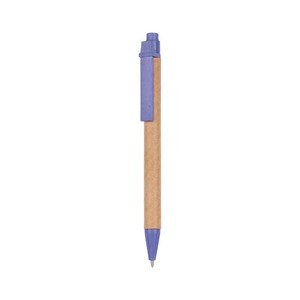 EgotierPro 50017 - Eco-Friendly Pen with Wheat Fiber Parts LUND Blue