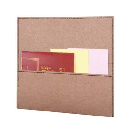 EgotierPro 50081 - Cardboard Document Holder with Elastic Closure PAPIER
