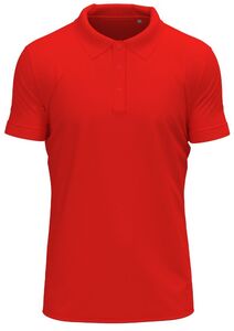STEDMAN STE9640 - Polo Clive SS for him Scarlet Red