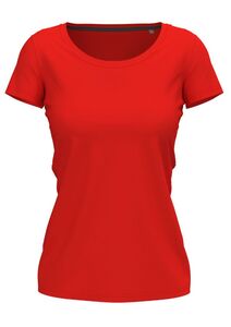 Stedman STE9700 - Crew neck T-shirt for women Stedman - CLAIRE Scarlet Red