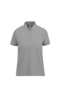 B&C CGPW461 - MY POLO 180 Ladies' short sleeves Sport Grey