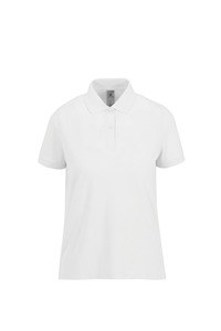 B&C CGPW461 - MY POLO 180 Ladies' short sleeves White