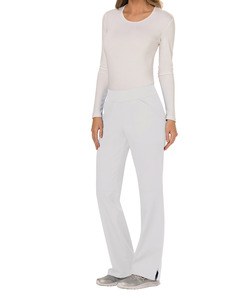 Cherokee CHWWE110 - Ladies’ mid-rise pull-on cargo trousers White