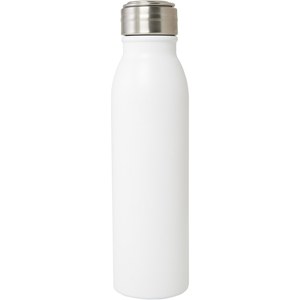 GiftRetail 100792 - Harper 700 ml RCS certified stainless steel water bottle with metal loop