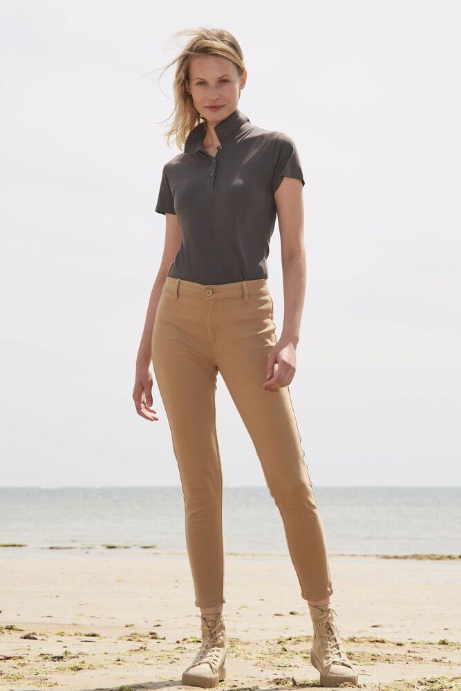 SOL'S 01425 - JULES WOMEN 7/8 Chino Trousers