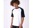 B&C BC230 - Contrast Raglan Sleeve Baseball T-Shirt