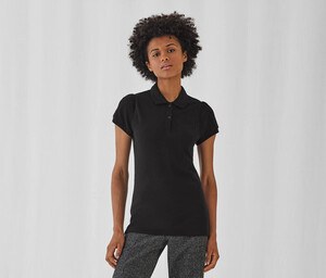 B&C BC441 - Womens short-sleeved polo shirt