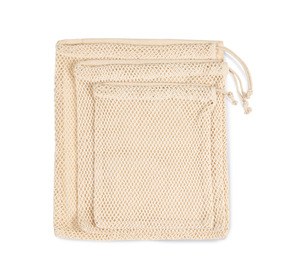 Kimood KI0734 - Mesh bag with drawstring carry handle