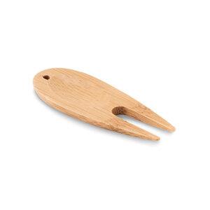 GiftRetail MO6523 - BOGEY Bamboo golf divot tool