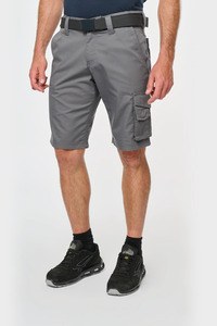 WK. Designed To Work WK763 - Multi pocket workwear Bermuda shorts