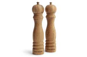 Inside Out LT54014 - Orrefors Jernverk Wooden Salt And Pepper Mill Set