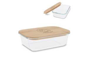 TopEarth LT90457 - Lunch box glass with bamboo lid